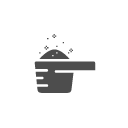 Detergent scoop icon