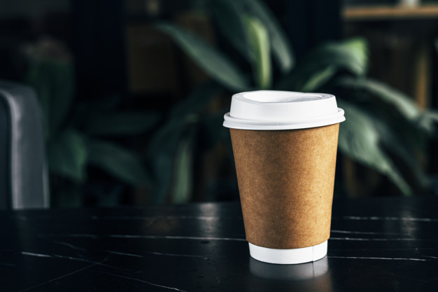 Disposable coffee cup