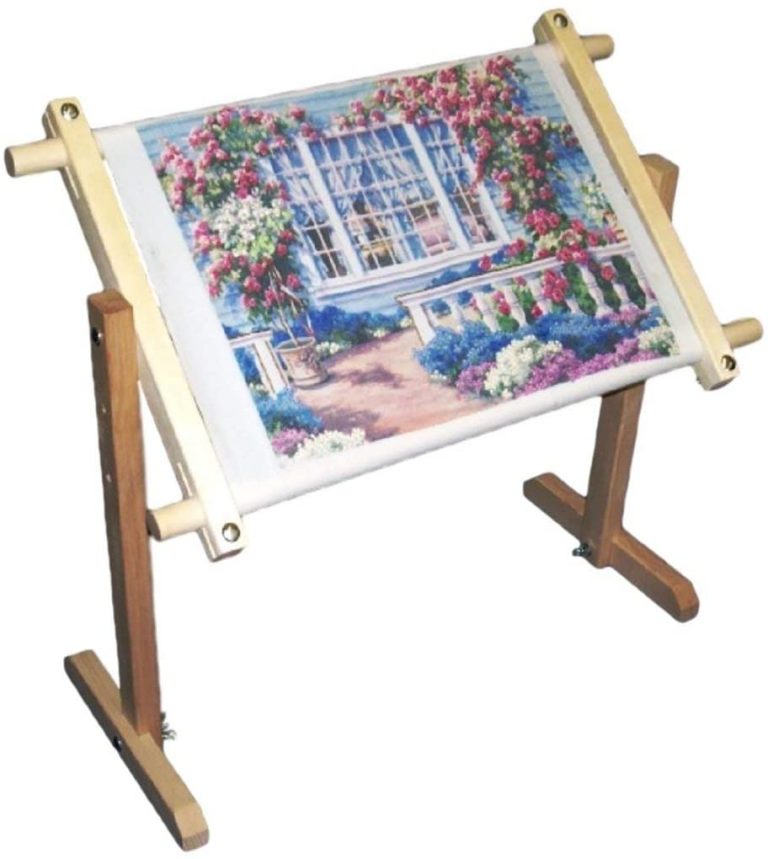 Frank A. Edmunds Adjustable Lap Table Stand with Scroll Frame