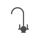 Kitchen faucet icon