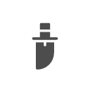 Oyster knife icon
