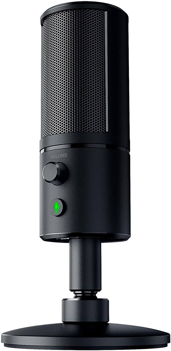 Razer Seiren X USB Streaming Microphone: Professional Grade - Built-In Shock Mount