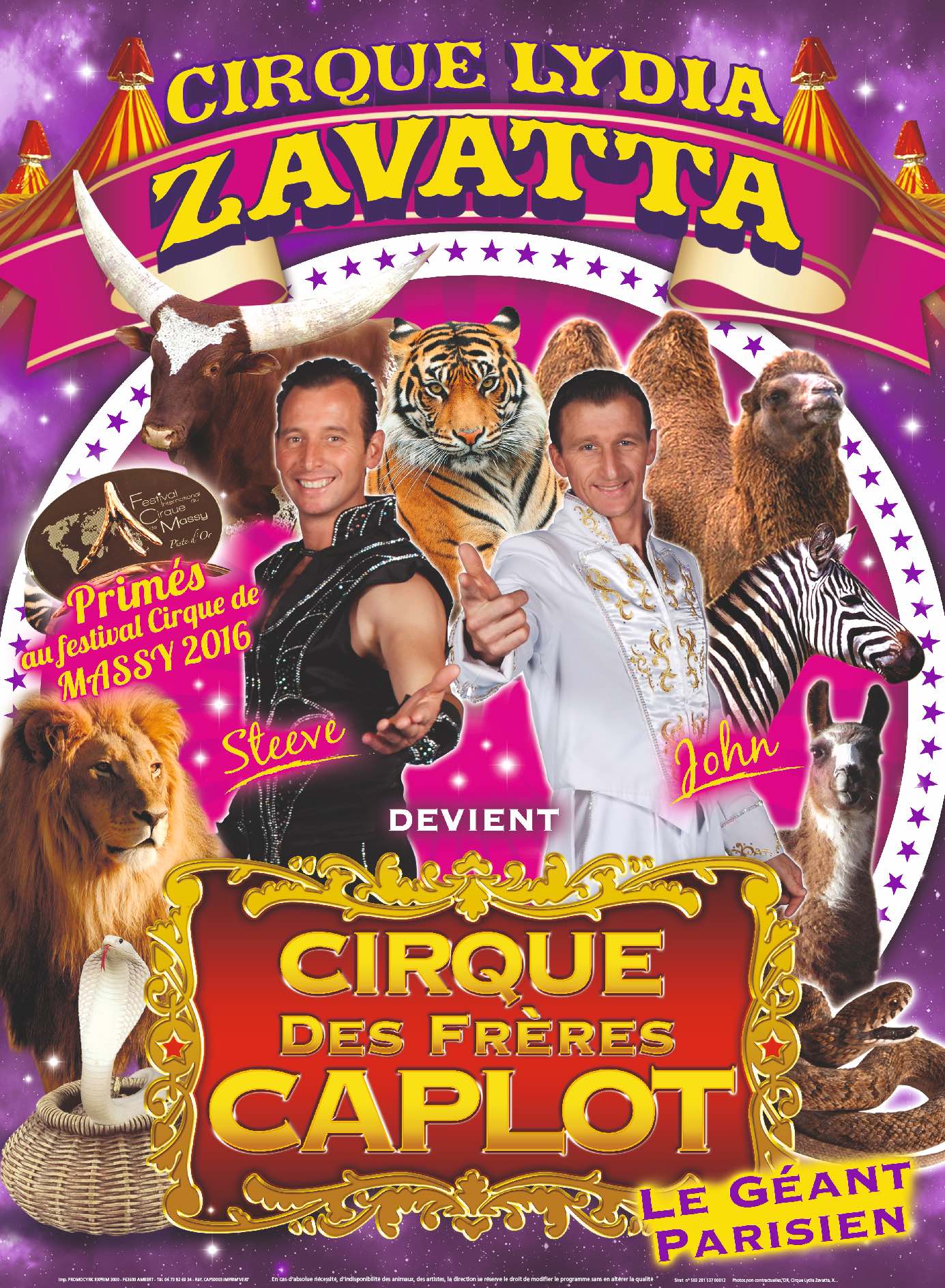 cirque caplot zavatta affiche