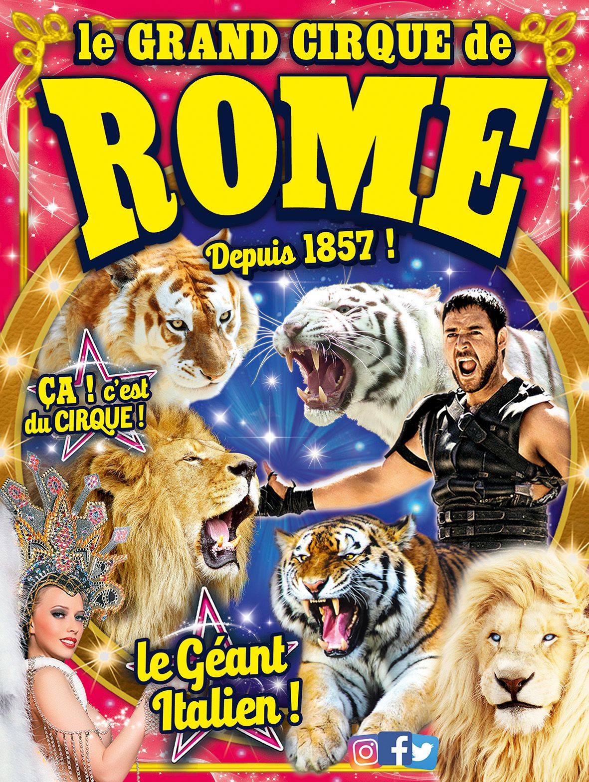 cirque de rome affiche