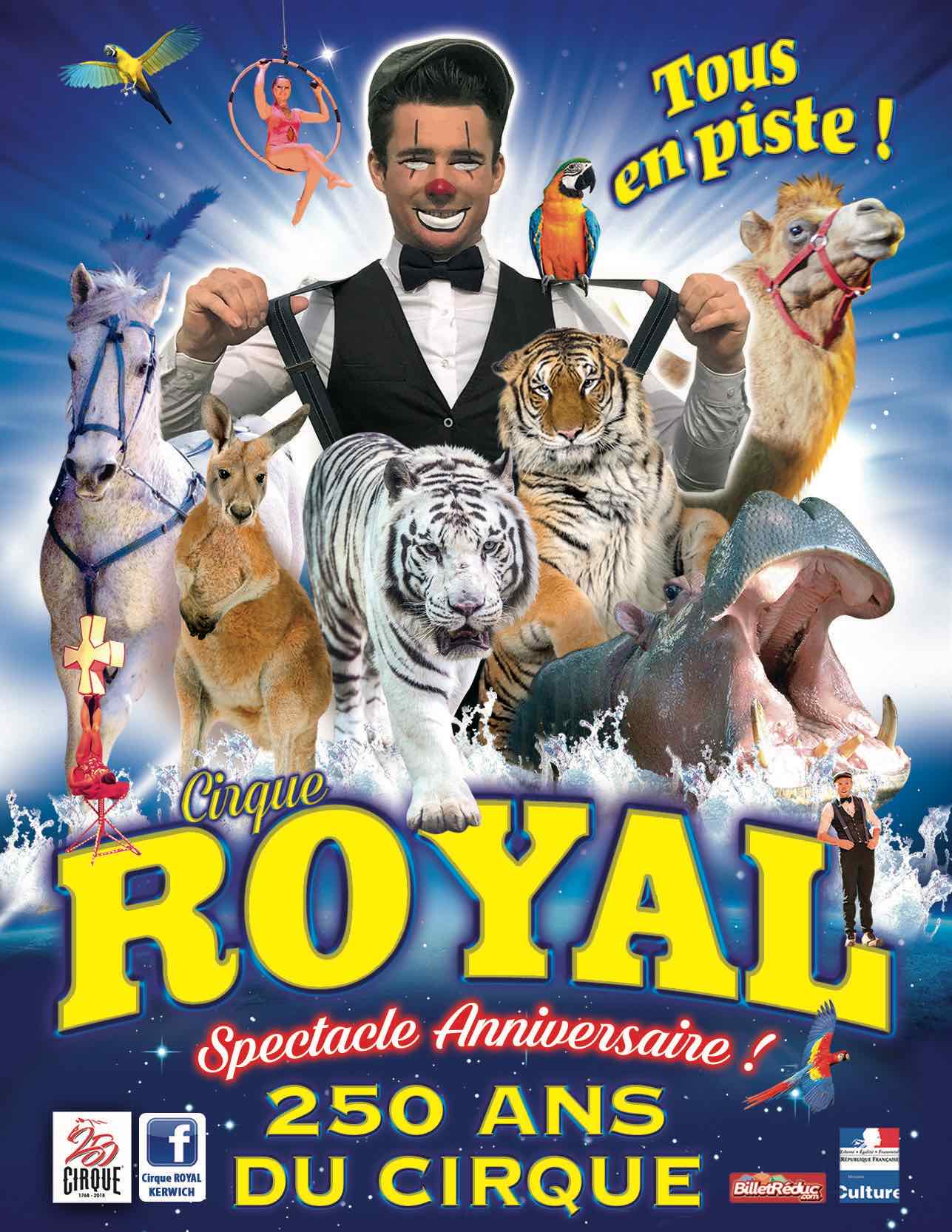 cirque royal kerwich affiche