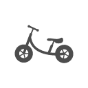 Balance bike icon