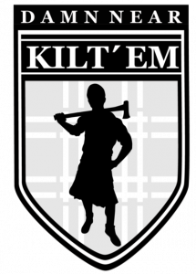 Damn Near Kilt Em logo