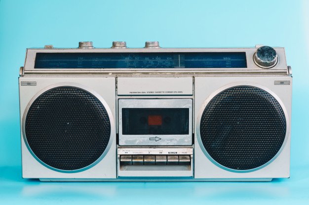 Retro products boombox