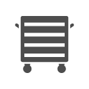 Tool trolley icon