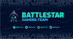 FREE channel banner template for theme Battlestar Gaming Team