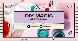 FREE channel banner template for theme DIY Streamers