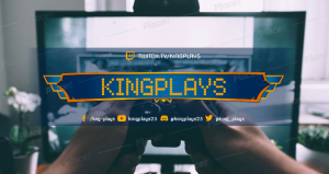 FREE channel banner template for theme Gameplays Streamer