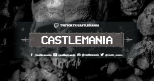 FREE channel banner template for theme Horror Stream Game