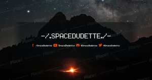 FREE channel banner template for Twitch (theme: banner maker for games).