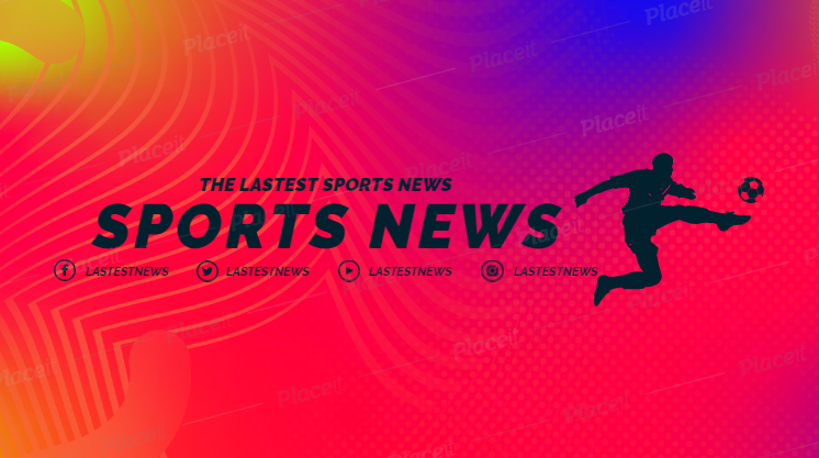 FREE channel banner template for Twitch (theme: sports news channel maker).