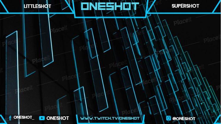 FREE in game scene template for Twitch (theme: overlay-maker