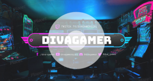 FREE in game scene template for Twitch (theme: banner-maker-for-gamers).
