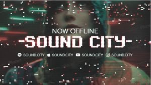 FREE offline banner template for Twitch theme Independent Music
