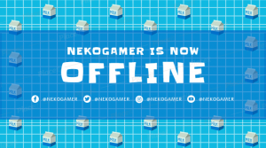 FREE offline banner template for Twitch theme Pixel Style Game Stream