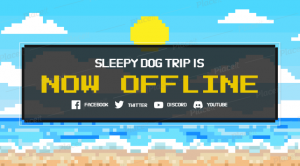 FREE offline banner template for theme 8bit aesthetic Style