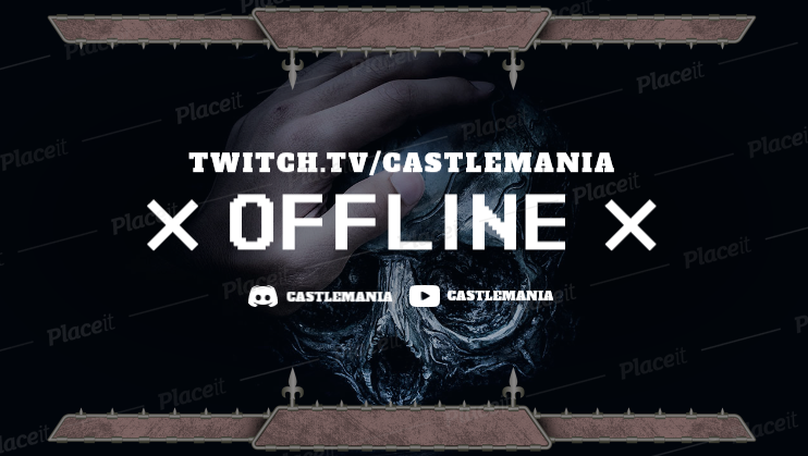 FREE offline banner template for theme Offline Castle Gaming