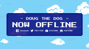 FREE offline gaming template for Twitch (theme: offline-banner-template).