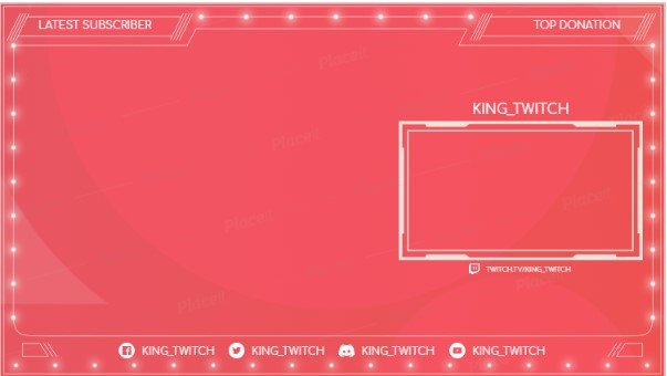 FREE overlay maker template for theme Gamers Template