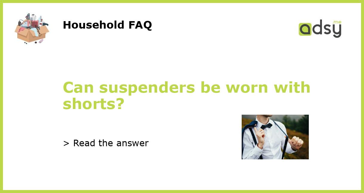 How To Put On Suspenders [Step-by-Step] #shorts 