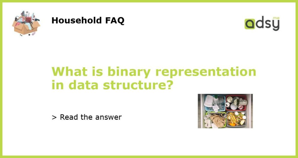 What is binary representation in data structure featured