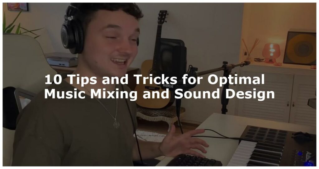 10 Tips and Tricks for Optimal Music Mixing and Sound Design