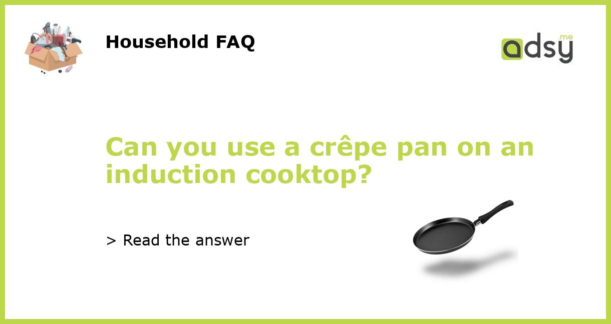 Pancake Pan Induction - Ø11in Crepes Pots - Wood