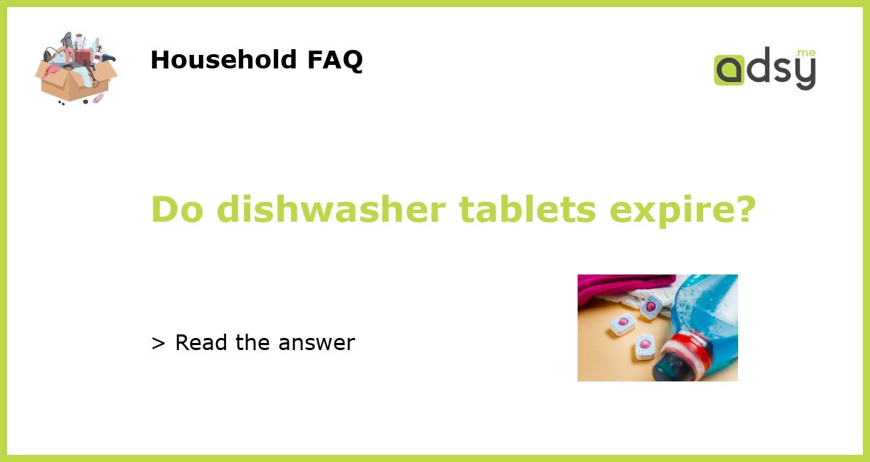 Finish vs. Fairy Dishwasher Tablets
