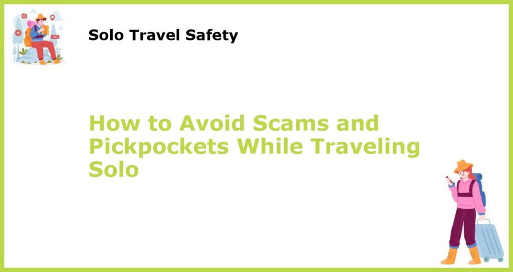 How to Avoid Scams and Pickpockets While Traveling Solo featured