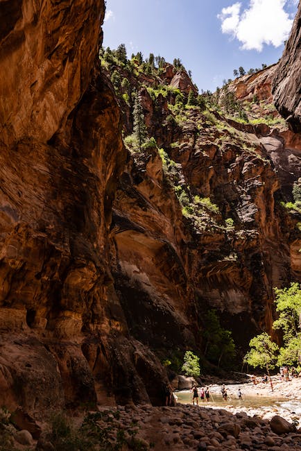 The Narrows Zion National Park hiking