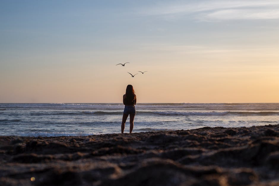 beach relaxation and solitude