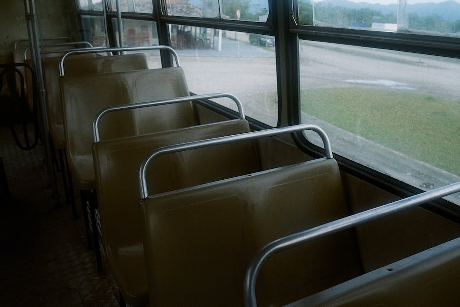 bus seats with extra legroom