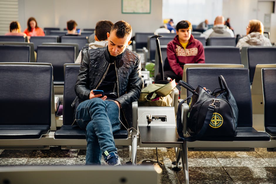 charging devices at airport