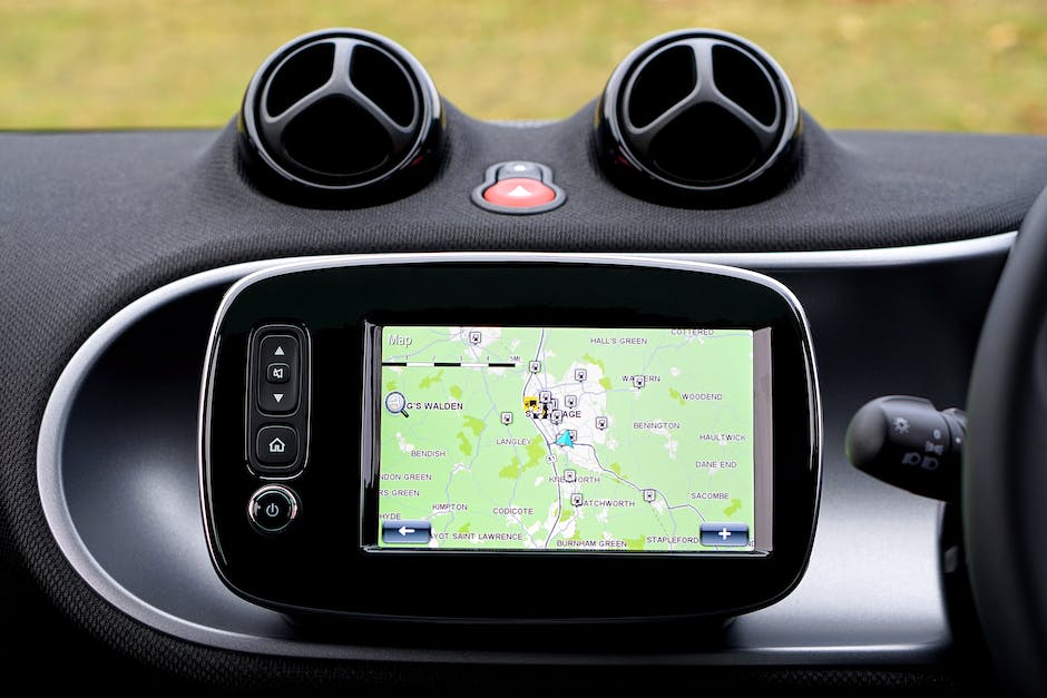 map or navigation system for scenic drive