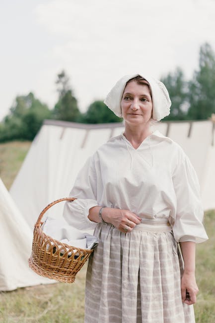 period clothing for historical reenactment