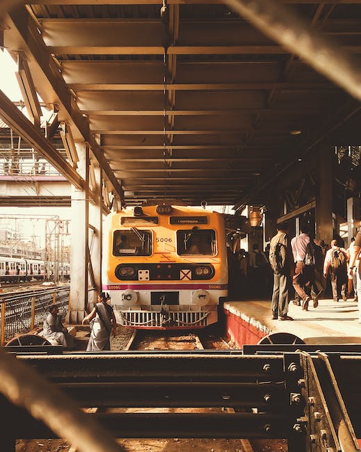 crowded public transportation