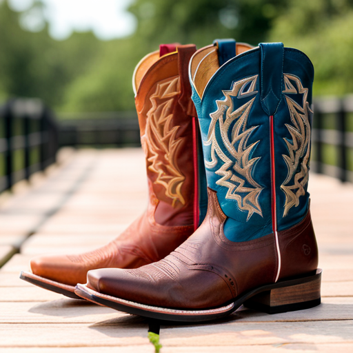 men's and women's cowboy boots