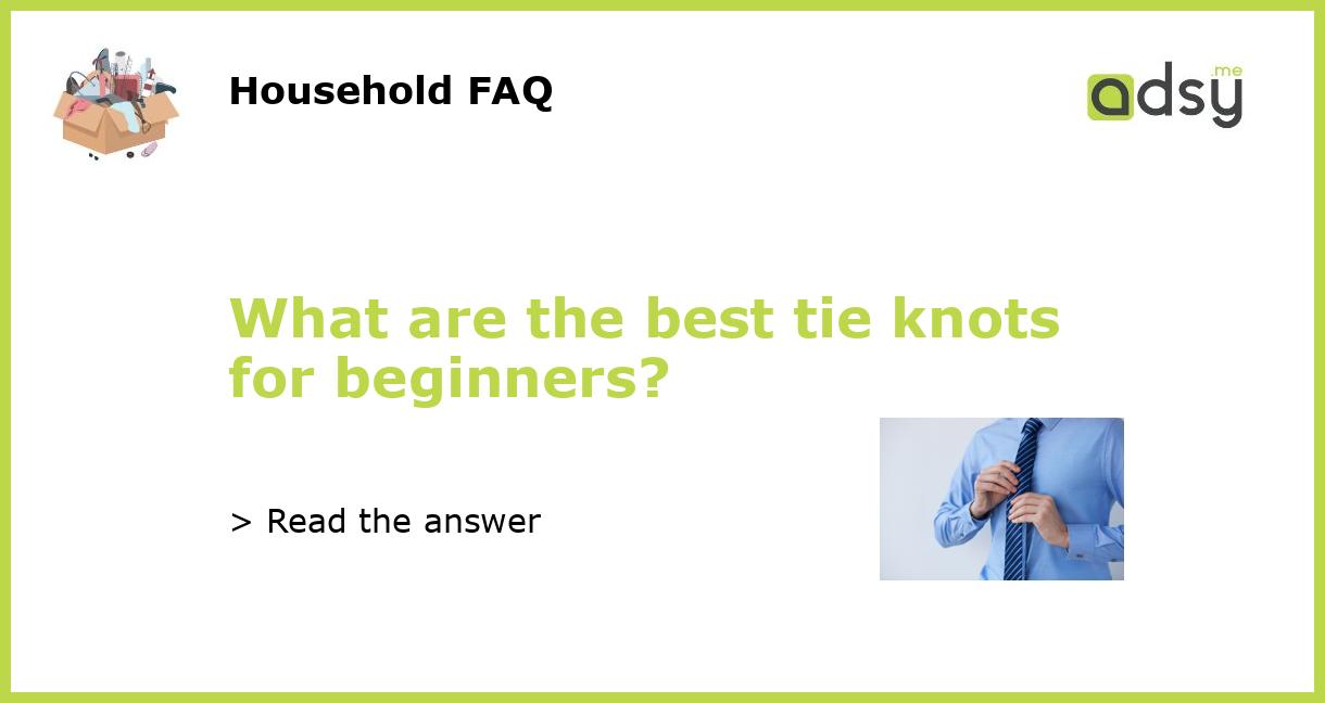 learn to tie knots